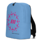 Backpack Braniff Circle of Braniff Boeing 707 Jets Pink Blue