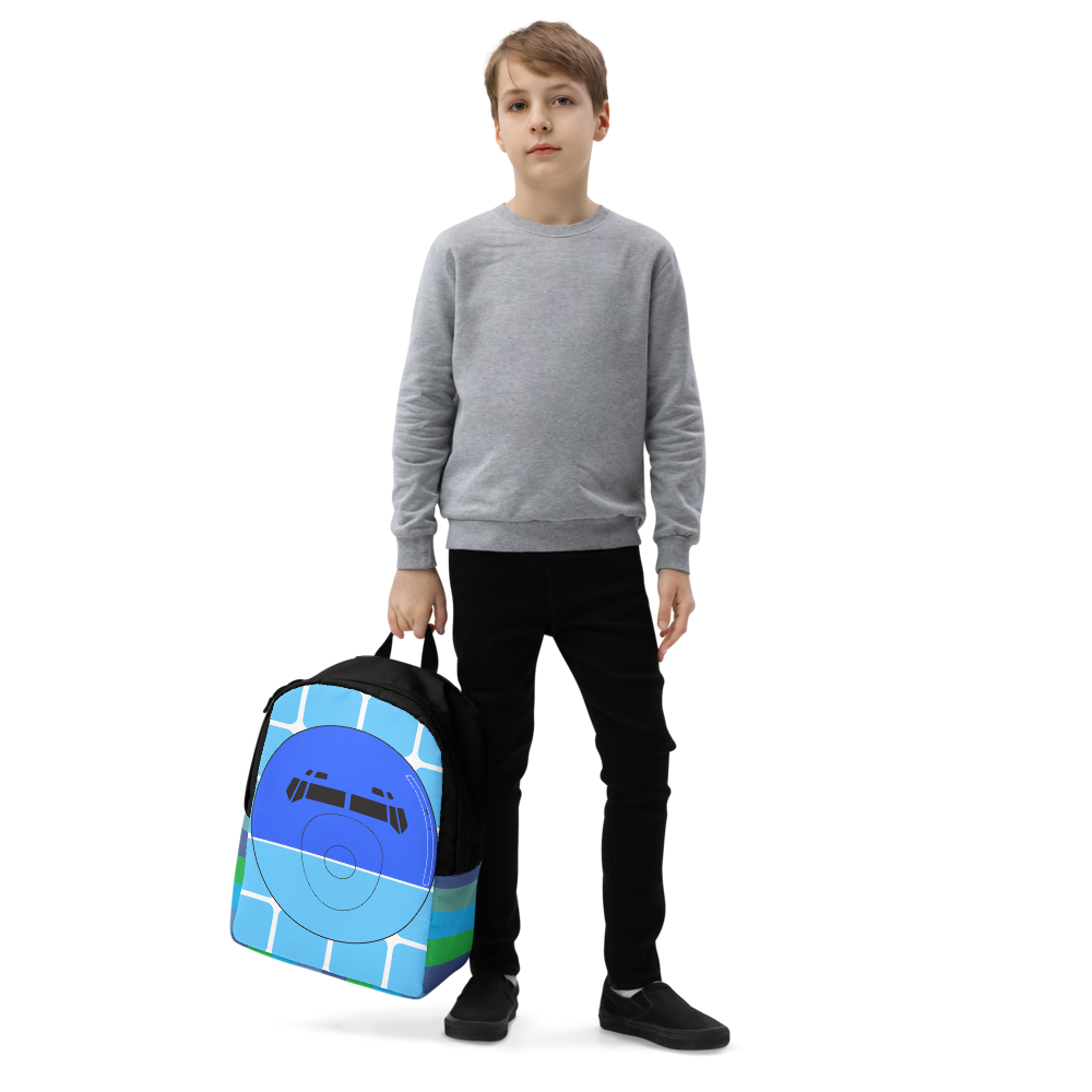 Backpack Braniff Boeing 727 Two Tone 1971 Blue