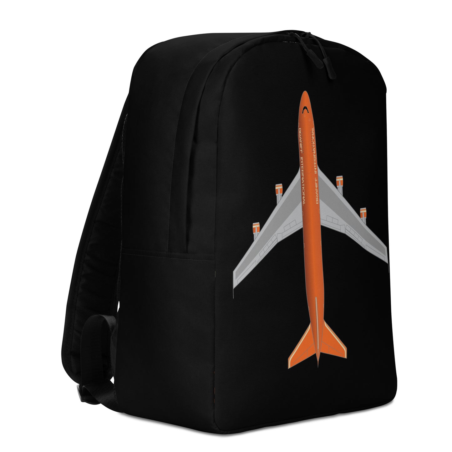 Stylish Braniff Boeing 727 Two-Tone 1971 Backpack | Iconic Blue