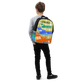 Backpack Braniff Coming Soon to Every Braniff City Boeing 727 Two Tone 1971 Green