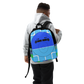 Backpack Braniff Boeing 727 Two Tone 1971 Blue