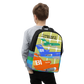 Backpack Braniff Coming Soon to Every Braniff City Boeing 727 Two Tone 1971 Green