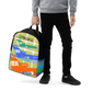 Backpack Braniff Coming Soon to Every Braniff City Boeing 727 Two Tone 1971 Green