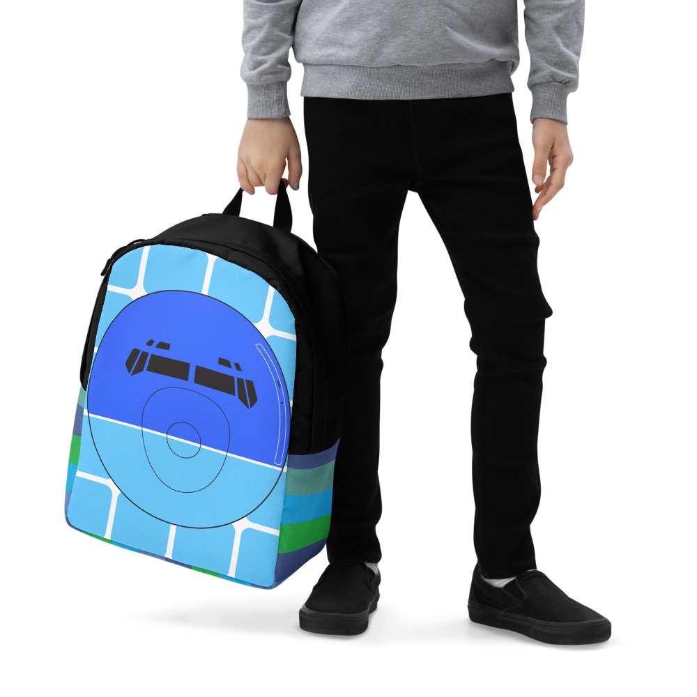 Backpack Braniff Boeing 727 Two Tone 1971 Blue