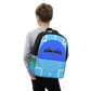 Backpack Braniff Boeing 727 Two Tone 1971 Blue