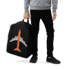 Backpack Braniff Boeing 747 Ultra Space Jumbo Jet Orange Black