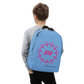 Backpack Braniff Circle of Braniff Boeing 707 Jets Pink Blue