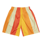 Shorts Men's Women's Braniff Alexander Girard Design Stripes Yellow Beige 1965