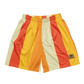 Shorts Men's Women's Braniff Alexander Girard Design Stripes Yellow Beige 1965