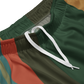 Shorts Men's Women's Braniff Alexander Girard Design Stripes Gray Green 1965