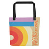 Tote Bag Braniff DFW Gate Style and Design 1973