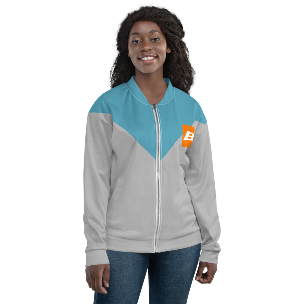 Bomber Jacket Men's Women's Braniff BI Logo