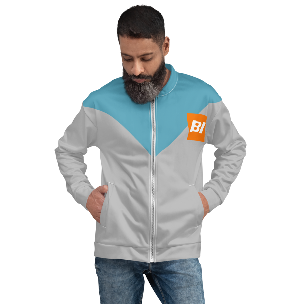 Bomber Jacket Men's Women's Braniff BI Logo
