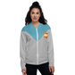Bomber Jacket Men's Women's Braniff BI Logo