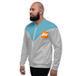 Bomber Jacket Men's Women's Braniff BI Logo