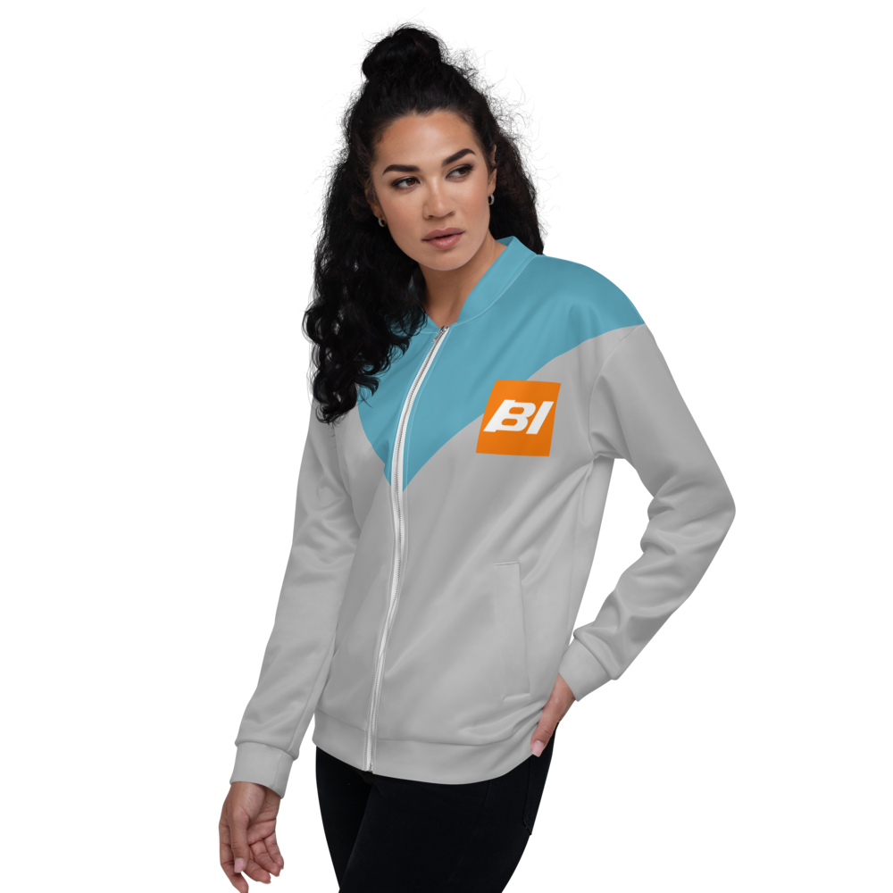 Bomber Jacket Men's Women's Braniff BI Logo