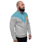 Bomber Jacket Men's Women's Braniff BI Logo