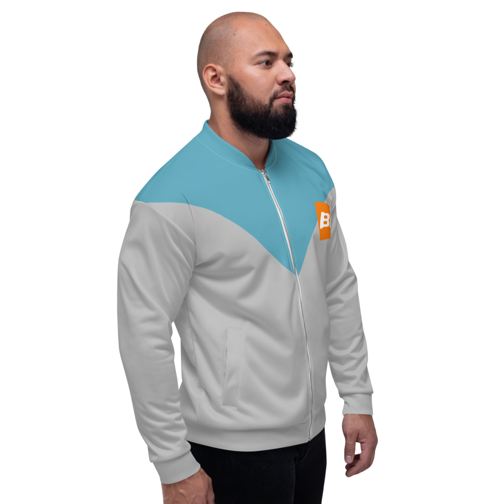 Bomber Jacket Men's Women's Braniff BI Logo