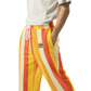 Sweat Pants Men's Women's Wide Leg Joggers Lounge Braniff Alexander Girard Design Stripes Yellow Beige 1965