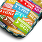 Utility Crossbody Bag Braniff Luggage Tags and Bluebird of Happiness