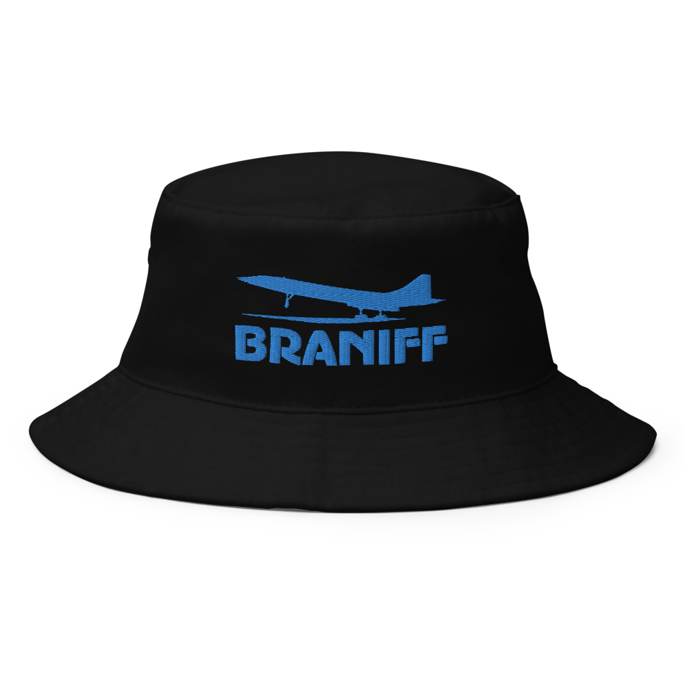 Bucket Hat Braniff Concorde SST Jet 1979