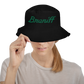 Bucket Hat Braniff 1978 Ultra Font with 3D Puffy Embroidery