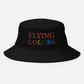 Bucket Hat Braniff Flying Colors of the World 1971