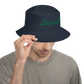 Bucket Hat Braniff 1978 Ultra Font with 3D Puffy Embroidery