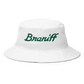 Bucket Hat Braniff 1978 Ultra Font with 3D Puffy Embroidery