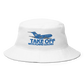 Bucket Hat Braniff Boeing 727 Takeoff with Flying Colors 1971
