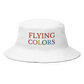 Bucket Hat Braniff Flying Colors of the World 1971