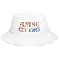 Bucket Hat Braniff Flying Colors of the World 1971