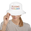 Bucket Hat Braniff Flying Colors of the World 1971