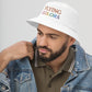 Bucket Hat Braniff Flying Colors of the World 1971