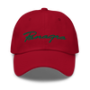 Baseball Cap Hat Braniff Panagra Green Logo 1957 in Embroidery