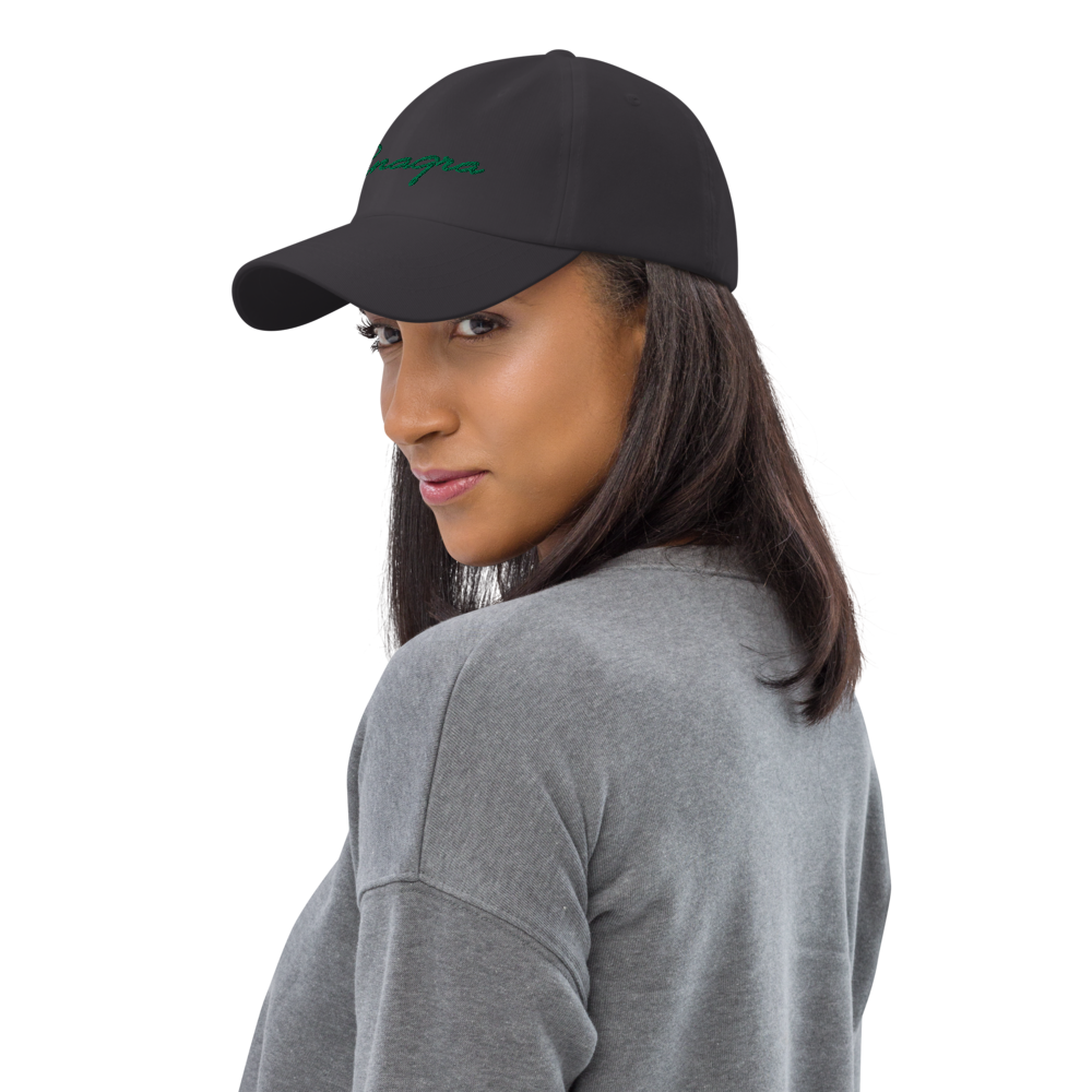 Baseball Cap Hat Braniff Panagra Green Logo 1957 in Embroidery