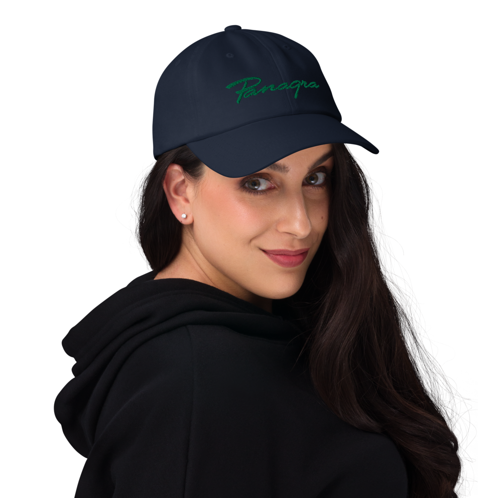 Baseball Cap Hat Braniff Panagra Green Logo 1957 in Embroidery