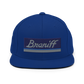 Hat Snapback Baseball Cap Braniff 1978 Mercury Blue Ultra Power Paint Stripes Emboirdery
