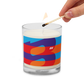 Candle Glass Jar Soy Wax Braniff Ft. Worth Room Dallas Love Field 1968
