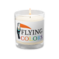 Candle Glass Jar Soy Wax Braniff Toucan Flying Colors of South America