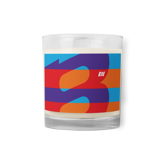 Candle Glass Jar Soy Wax Braniff Ft. Worth Room Dallas Love Field 1968