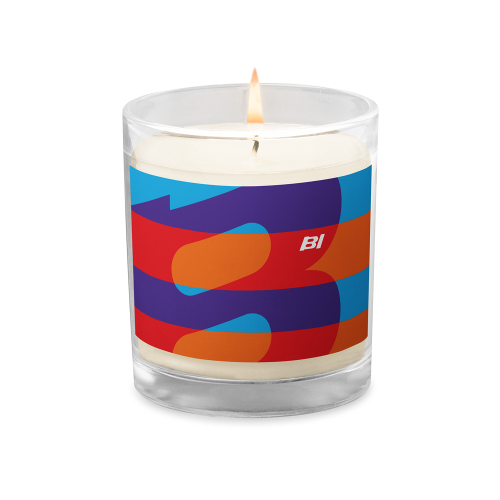 Candle Glass Jar Soy Wax Braniff Ft. Worth Room Dallas Love Field 1968