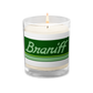 Candle Glass Jar Soy Wax Braniff 1978 Ultra Scheme Perseus Green 1978
