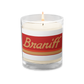 Candle Glass Jar Soy Wax Braniff 1978 Ultra Scheme Terra Cotta 1978