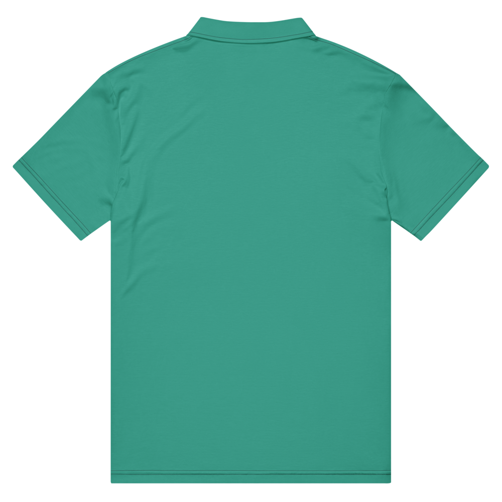 Polo Shirt Slim Fit Men's Women's Braniff Toucan South America with Bluebird Logo