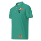 Polo Shirt Slim Fit Men's Women's Braniff Toucan South America with Bluebird Logo