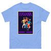 T-Shirt Basic Short Sleeve Mens Womens Braniff Remastered Havana Cuba Samba Band 1963 Purple