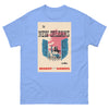 T-Shirt Basic Short Sleeve Mens Womens Braniff Remastered Louisiana New Orleans Hotel 1963 Blue Pink