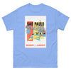 T-Shirt Basic Short Sleeve Mens Womens Braniff Remastered Brazil Downtown Sao Paulo 1963 Original