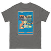 T-Shirt Basic Short Sleeve Mens Womens Braniff Remastered Brazil Downtown Sao Paulo 1963 Blue